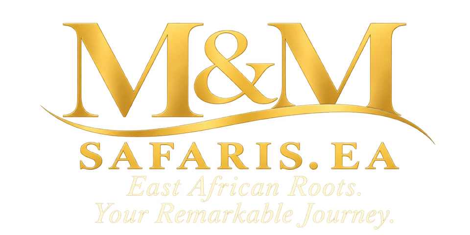 M&M Safaris. EA. East African Roots. Your Remarkable Journey.